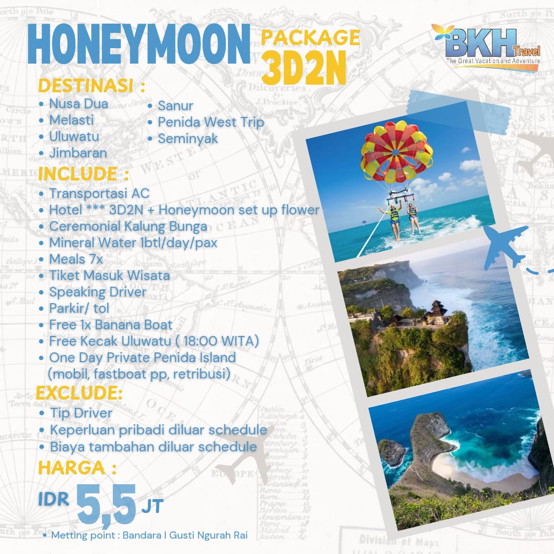 Bali Honeymoon Serenity - 3 Days 2 Nights